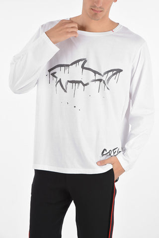 GREG LAUREN t-shirt con stampa