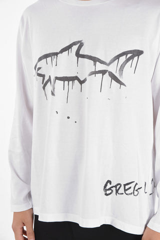 GREG LAUREN t-shirt con stampa