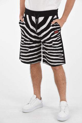 bermuda JANSON stampa zebra in maglia