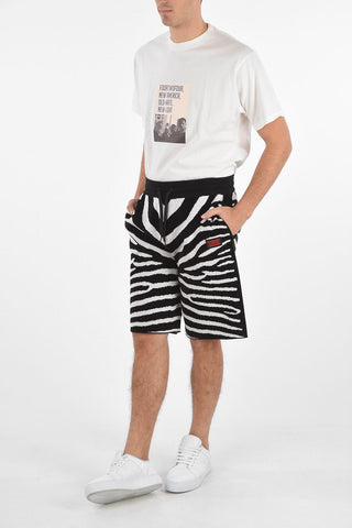 bermuda JANSON stampa zebra in maglia