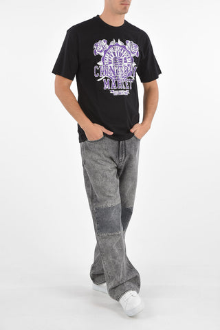 printed crew-neck t-shirt
