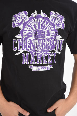printed crew-neck t-shirt