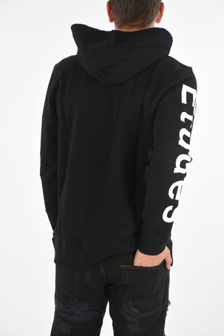 printed hoodie sweatshirt
