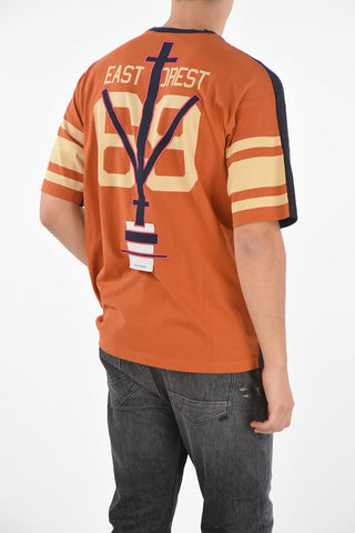 CRAIG GREEN two-tone crew-neck t-shirt