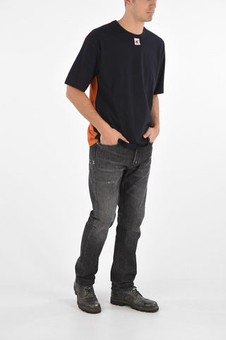 CRAIG GREEN two-tone crew-neck t-shirt
