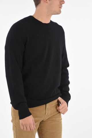 maglia girocollo in lana