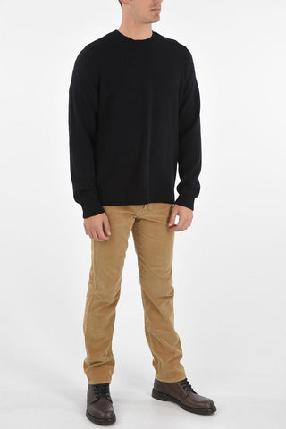 maglia girocollo in lana