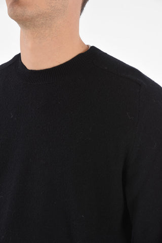 maglia girocollo in lana