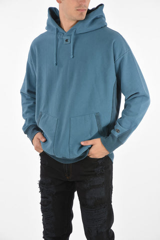 CRAIG GREEN felpa hoodie con ricamo