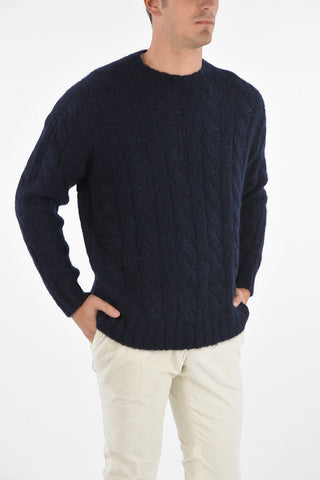 Maglia Aran in Misto Alpaca