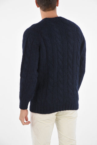 Maglia Aran in Misto Alpaca