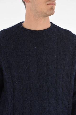 Maglia Aran in Misto Alpaca