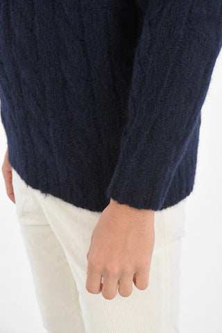 Maglia Aran in Misto Alpaca