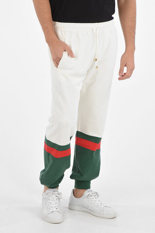 Pantalone jogger con coulisse in vita
