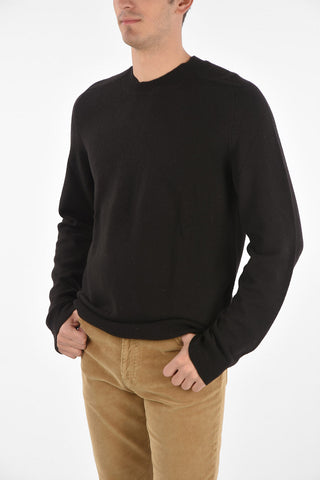 wool  MID GAUGE cew-neck sweater