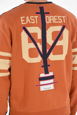 CRAIG GREEN embroidered crew-neck sweatshirt