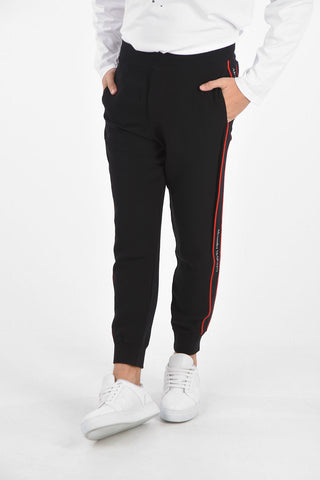 logoed side band jogger pants
