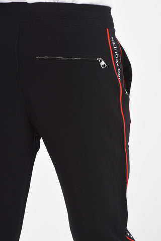 logoed side band jogger pants