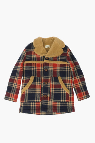 Wool Tartan Coat
