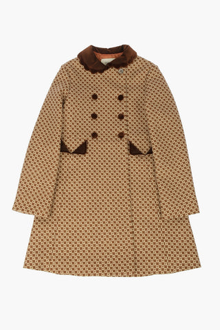 Wool Double Breasted Coat