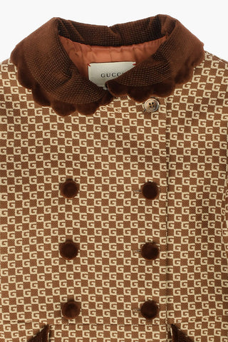 Wool Double Breasted Coat