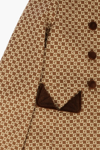 Wool Double Breasted Coat