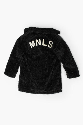 Bouclè Coat with Embroidery