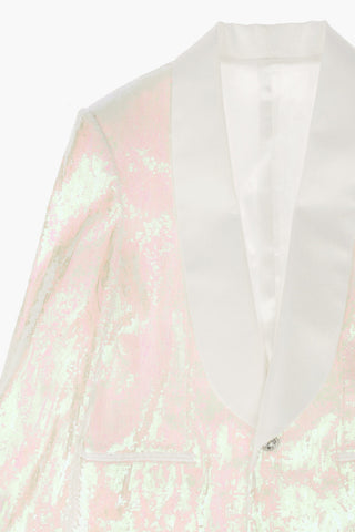 Vestito Blazer in Paillettes