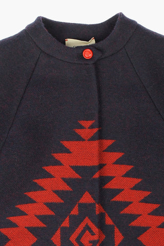 Wool Single Breasted Coat