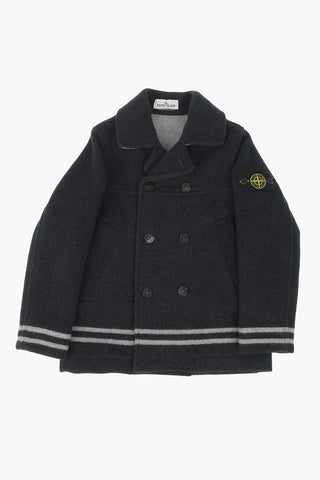 Wool Double Breasted Coat