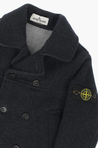 Wool Double Breasted Coat