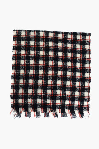 Checked Scarf