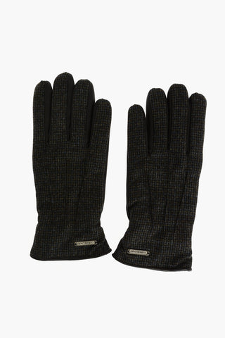 Wool and Leather Gloves