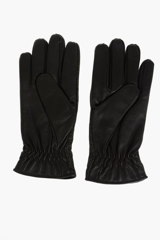 Wool and Leather Gloves