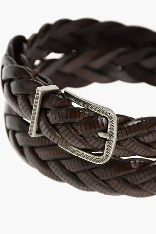 Cintura in pelle Intrecciata 25mm