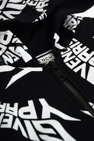 Printed Hoodie Sweatshirt