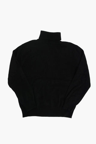 Embroidered Turtleneck Sweater