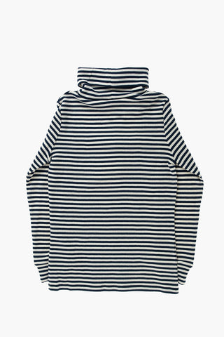 Striped Turtleneck Sweater