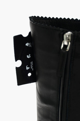 Stivaletti in Pelle con Zip 11cm