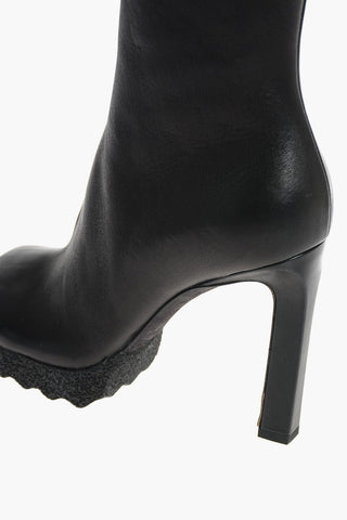 Stivaletti in Pelle con Zip 11cm