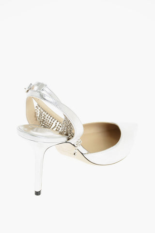 10cm Laminate Leather BIRTIE Pumps