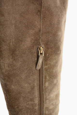 Stivali KIRA in Pelle Scamosciata 8cm