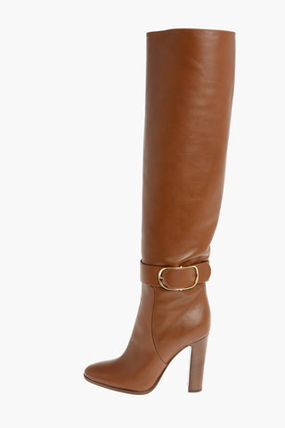11cm Leather CAROLINE Boots