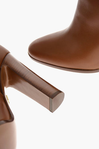 11cm Leather CAROLINE Boots