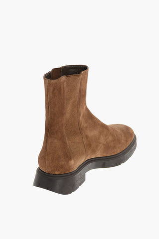 Suede Leather ROMY Chelsea Booties