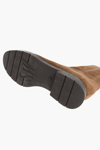 Suede Leather ROMY Chelsea Booties