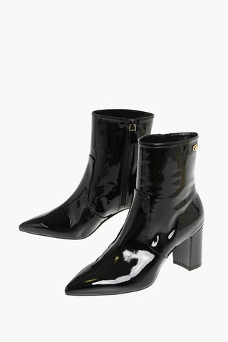 7,5cm Lacquered Leather LINARIA Booties