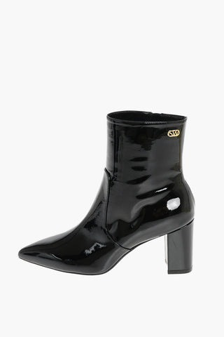 7,5cm Lacquered Leather LINARIA Booties