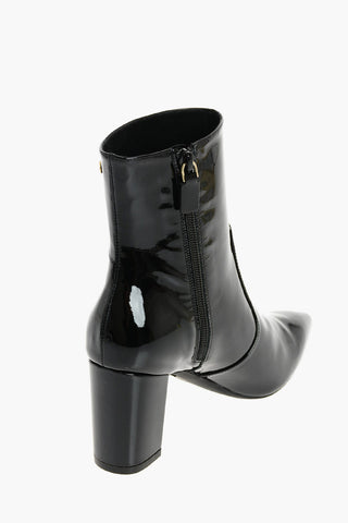 7,5cm Lacquered Leather LINARIA Booties