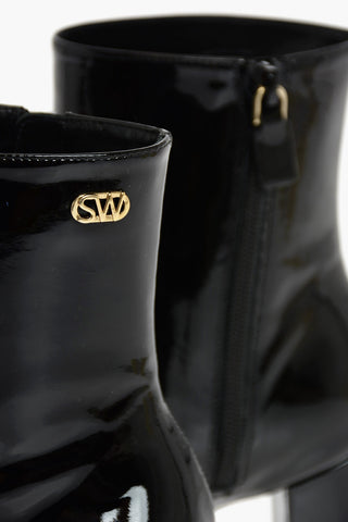7,5cm Lacquered Leather LINARIA Booties